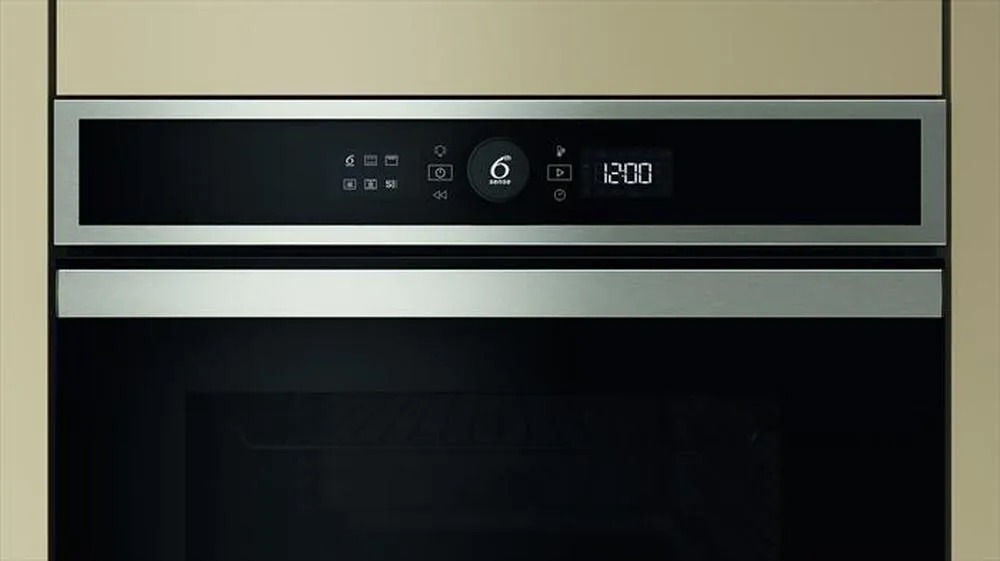 WHIRLPOOL - WOI4IS8HM0SXA FORNO MULTIFUNZIONE INOX CLASSE A+-Black,Stainless steel