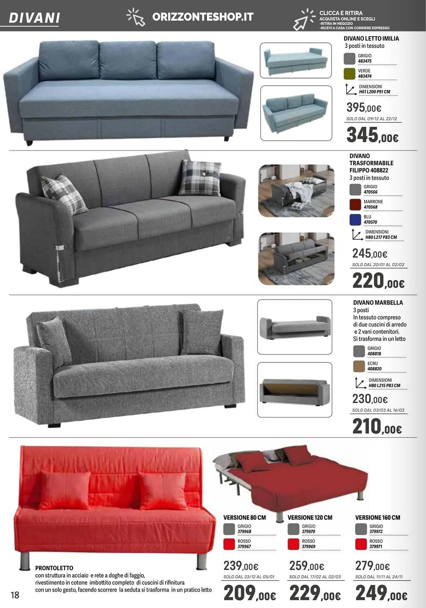 Volantino Orizzonte da 11 febbraio a 30 aprile di 2025 - Pagina del volantino 18