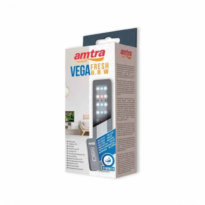 Lampada Led per acquario Vega Led Fresh Amtra 6.8W