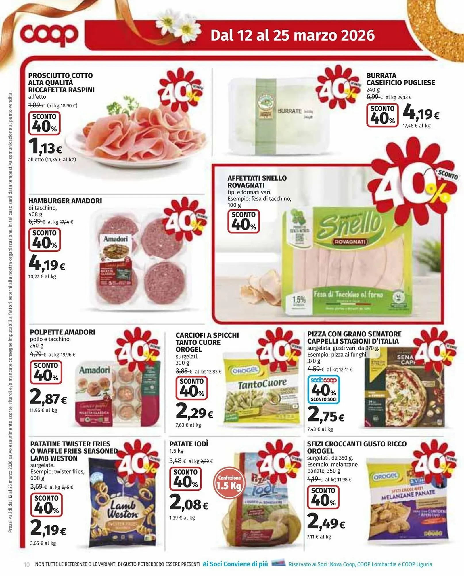 Volantino Coop da 12 marzo a 25 marzo di 2026 - Pagina del volantino 10