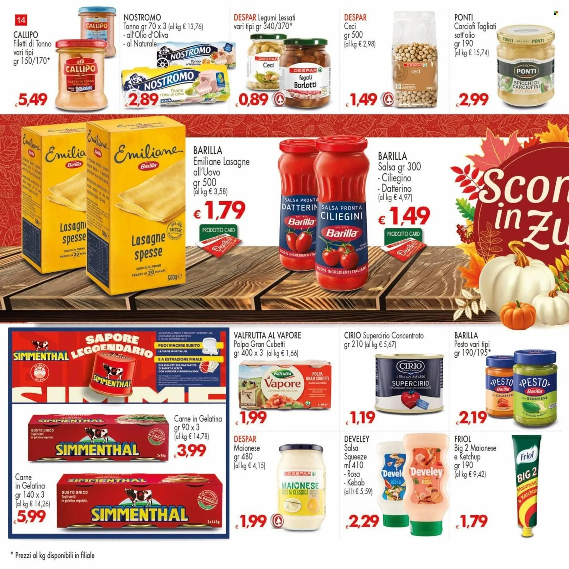 Volantino Despar da 23 ottobre a 5 novembre di 2025 - Pagina del volantino 14