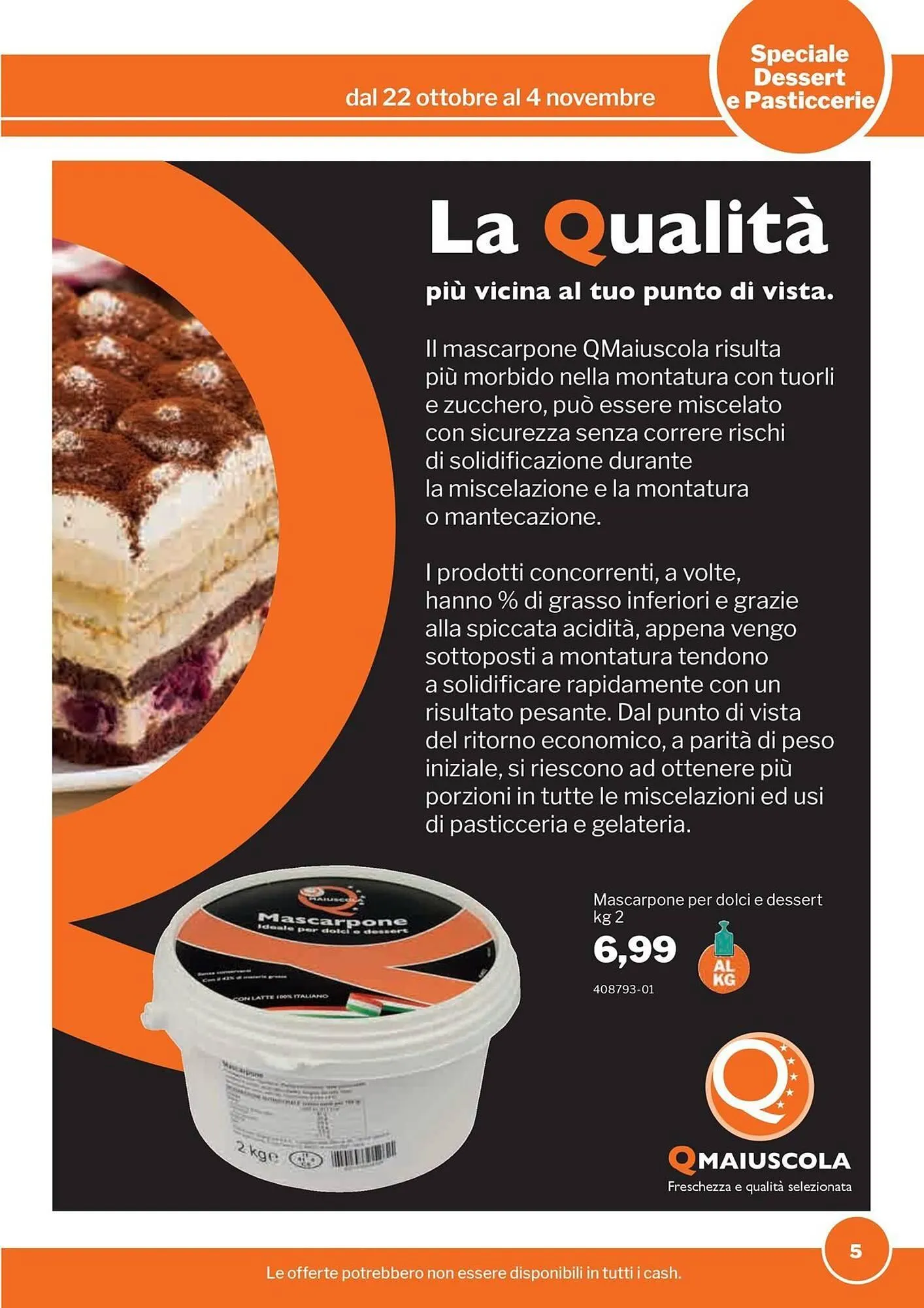 Volantino GrosMarket da 23 ottobre a 4 novembre di 2025 - Pagina del volantino 5