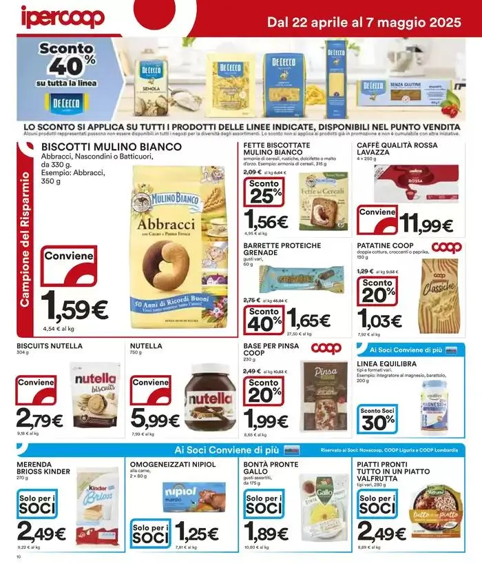 Tutto a 1€, 2€, 3€, 5€ da 22 aprile a 7 maggio di 2025 - Pagina del volantino 10