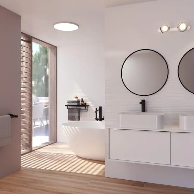 Pannello LED Sanoa bianco Ø 40 cm luce naturale ad intensità regolabile 4000 LUMEN, INSPIRE