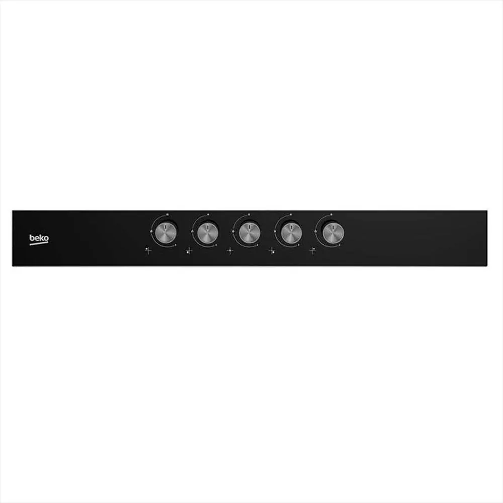 BEKO - Piano cottura a gas HILW75222S 75cm-Cristallo Nero