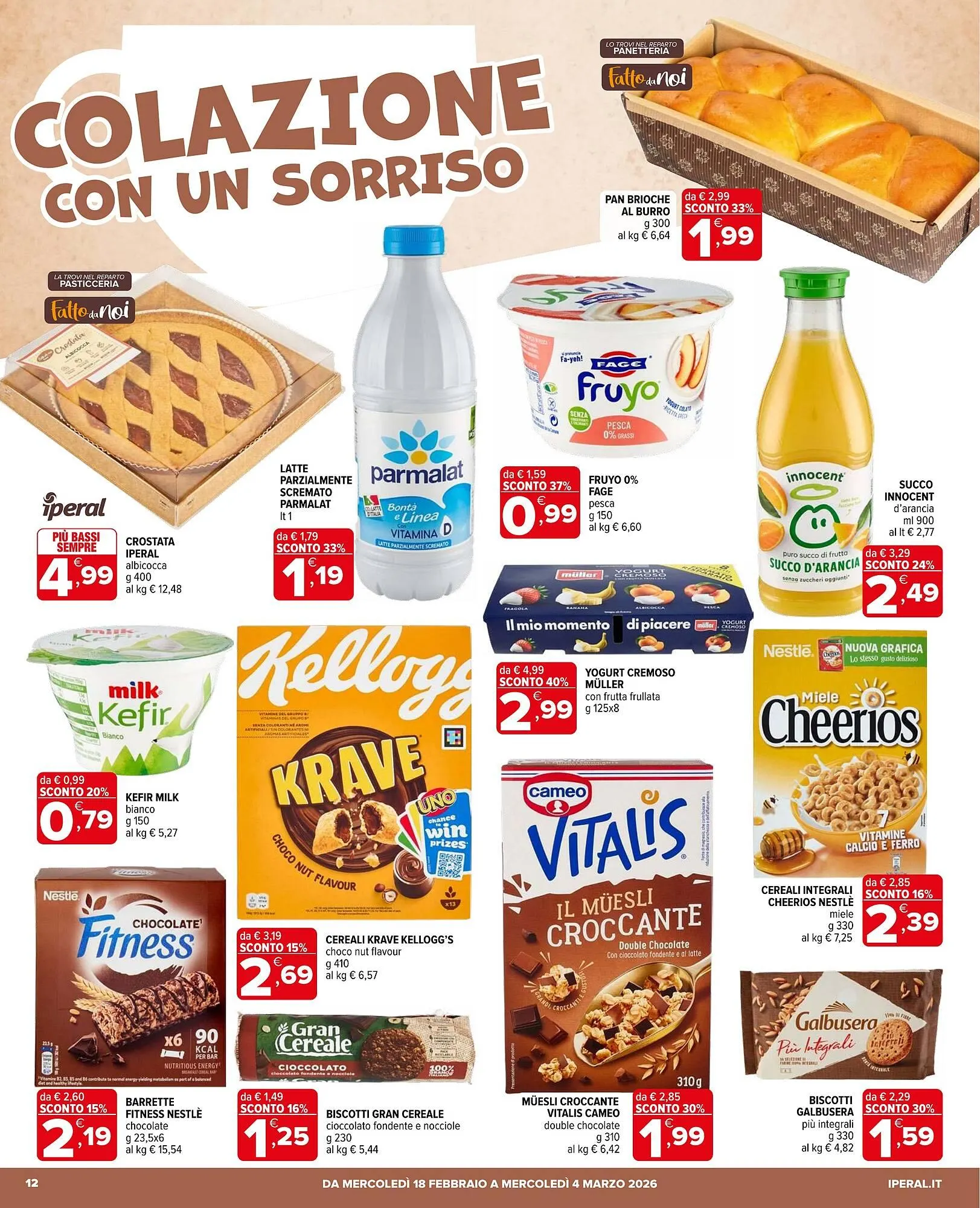 Volantino Iperal da 18 febbraio a 4 marzo di 2026 - Pagina del volantino 12