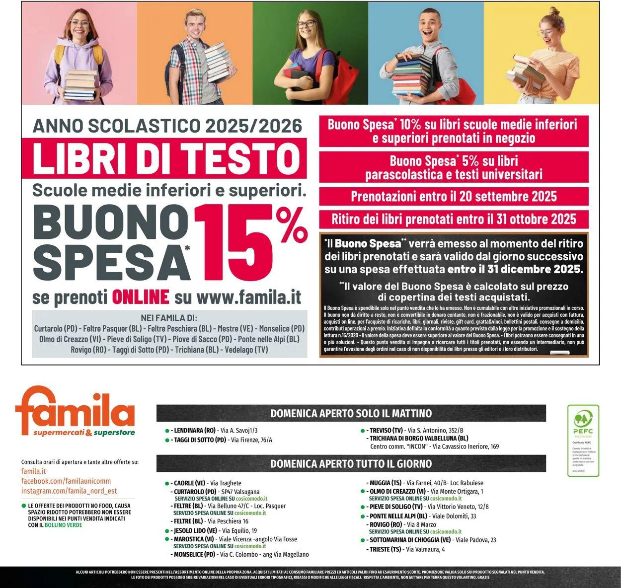 Famila Volantino attuale da 3 luglio a 16 luglio di 2025 - Pagina del volantino 24