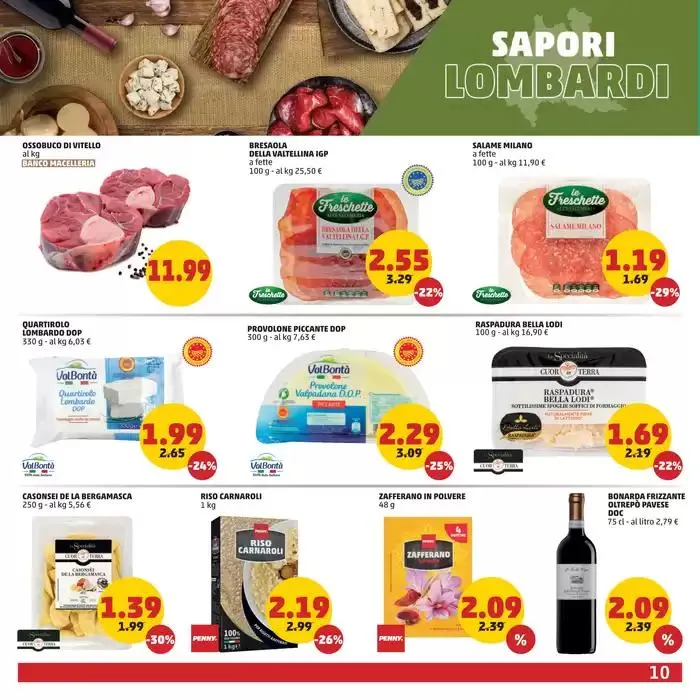 Nuovi reparti macelleria e gastronomia da 27 marzo a 6 aprile di 2025 - Pagina del volantino 10