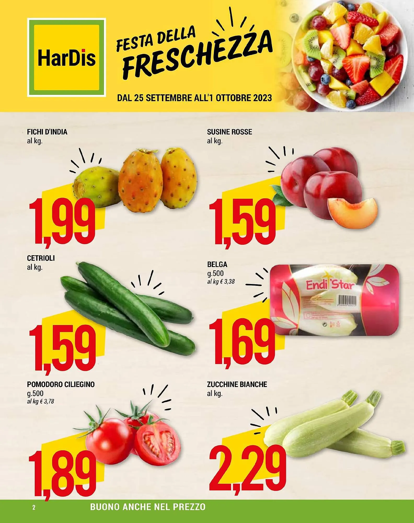 Volantino Hardis da 25 settembre a 1 ottobre di 2023 - Pagina del volantino 2