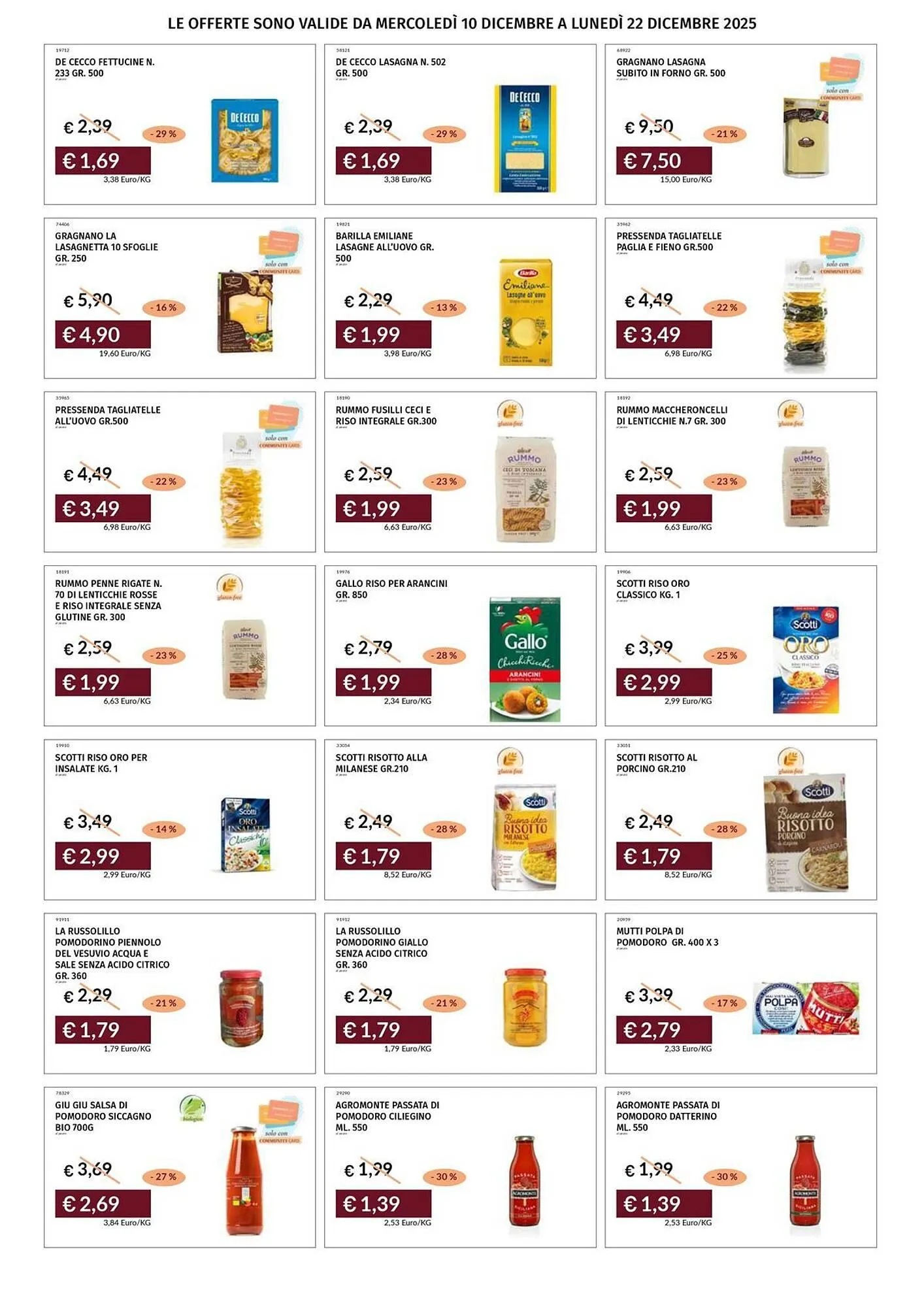Volantino Prezzemolo e Vitale da 11 dicembre a 22 dicembre di 2025 - Pagina del volantino 34