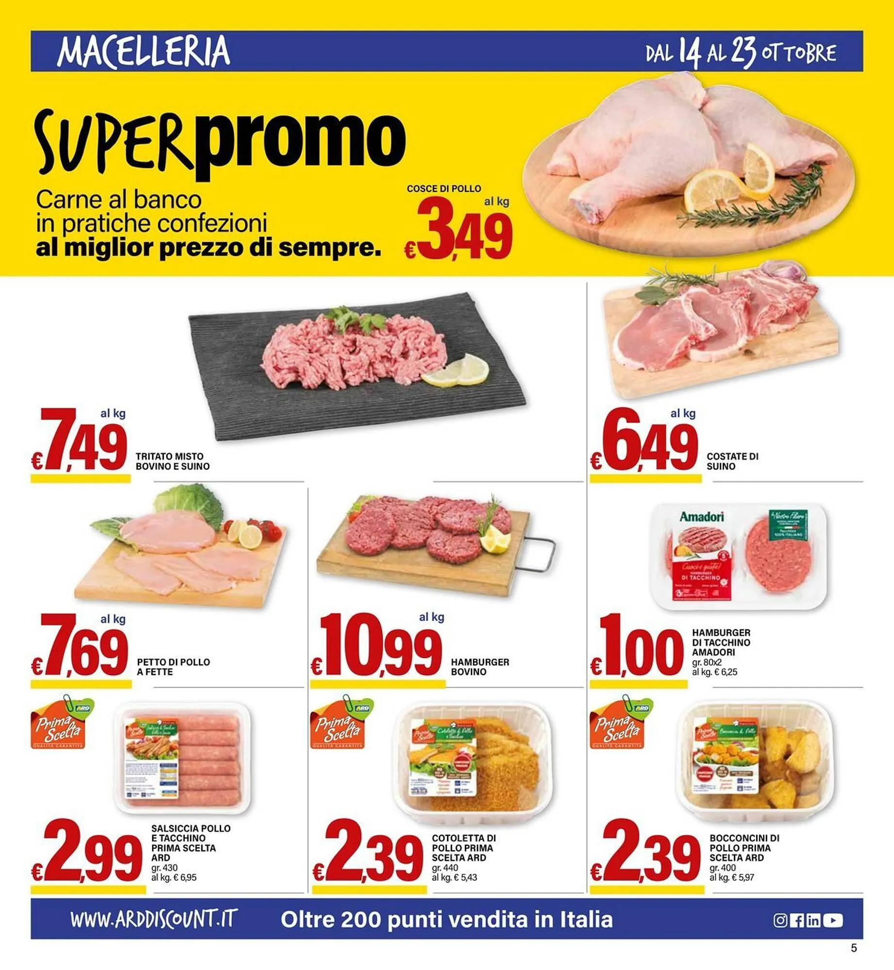 Volantino Ard Discount da 14 ottobre a 23 ottobre di 2024 - Pagina del volantino 5