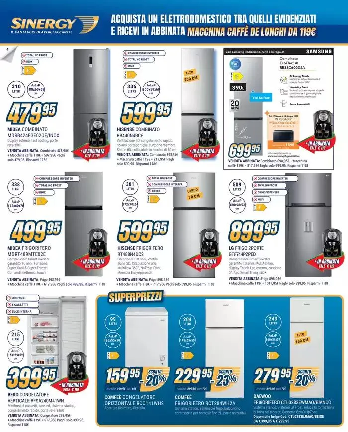 Offre Sinergy da 24 aprile a 24 maggio di 2025 - Pagina del volantino 4