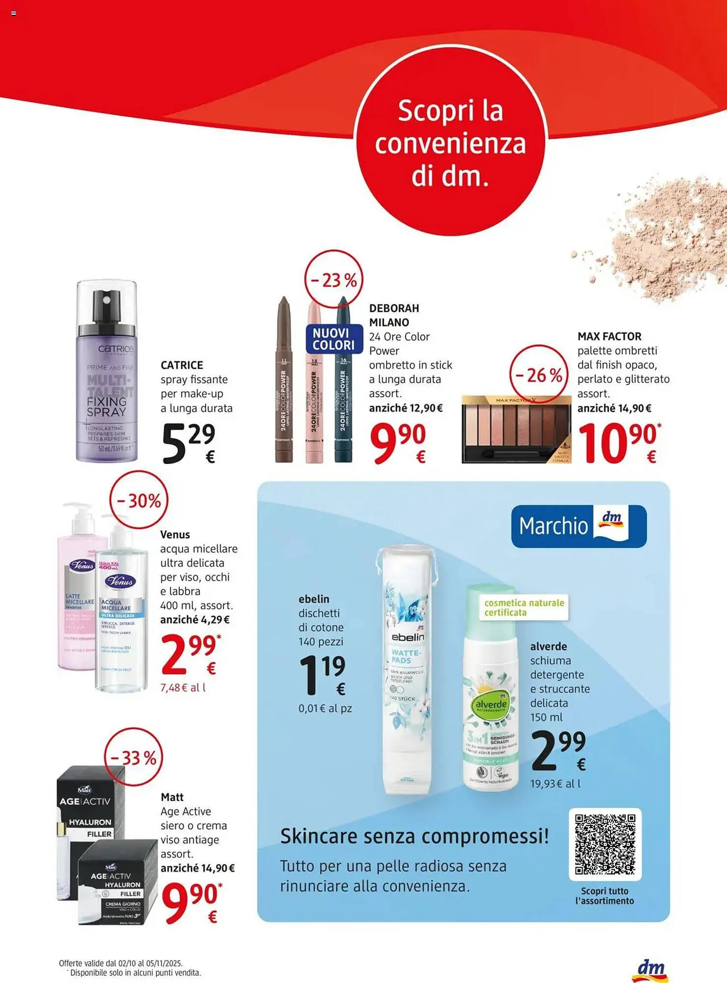 Volantino dm drogerie markt da 2 ottobre a 5 novembre di 2025 - Pagina del volantino 5