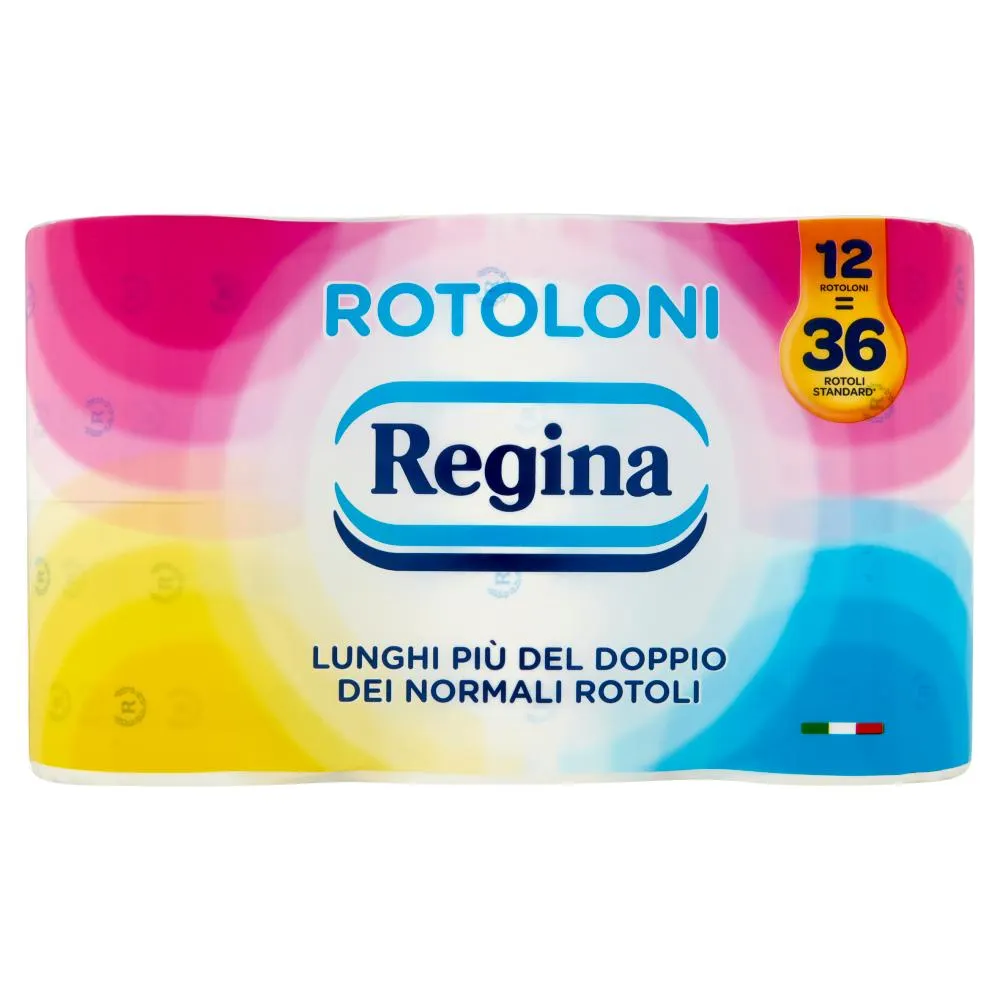 Rotoloni Regina carta igienica 12 rotoli