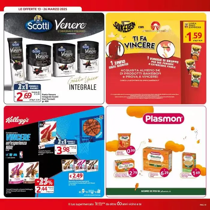 Prendi 2 paghi 1 da 13 marzo a 26 marzo di 2025 - Pagina del volantino 19
