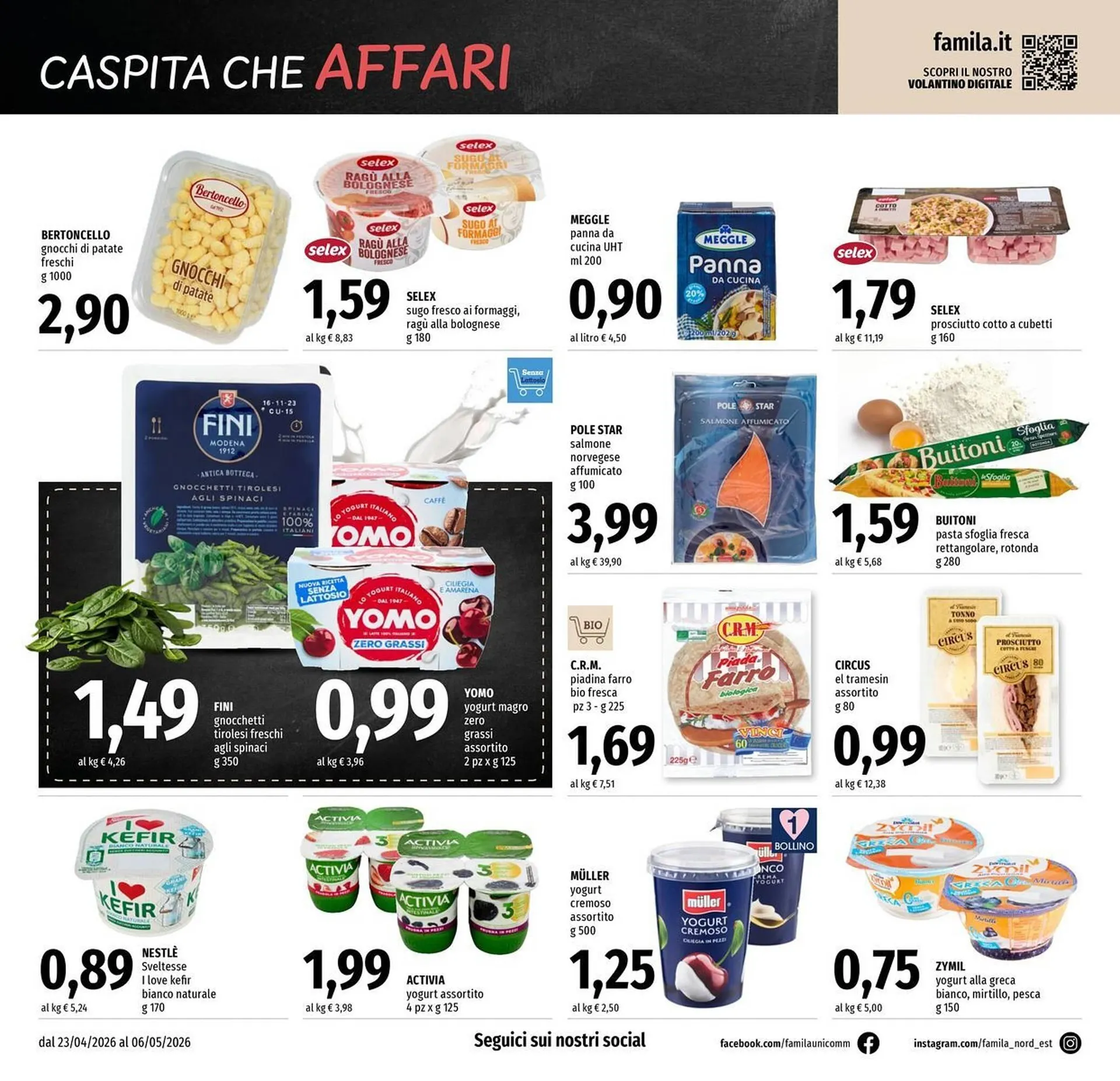 Volantino Famila da 23 aprile a 6 maggio di 2026 - Pagina del volantino 12