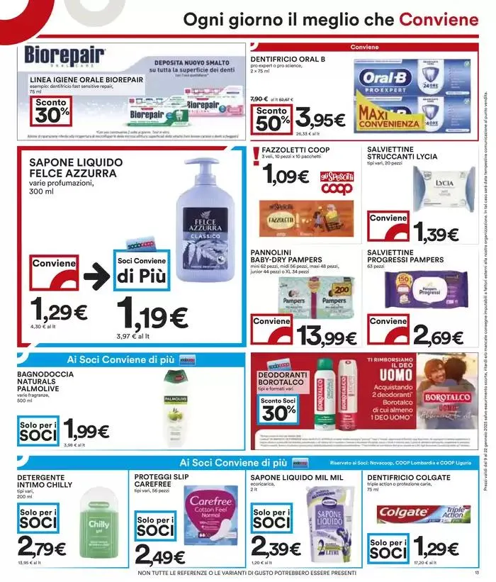 RisparMIO da 9 gennaio a 22 gennaio di 2025 - Pagina del volantino 13