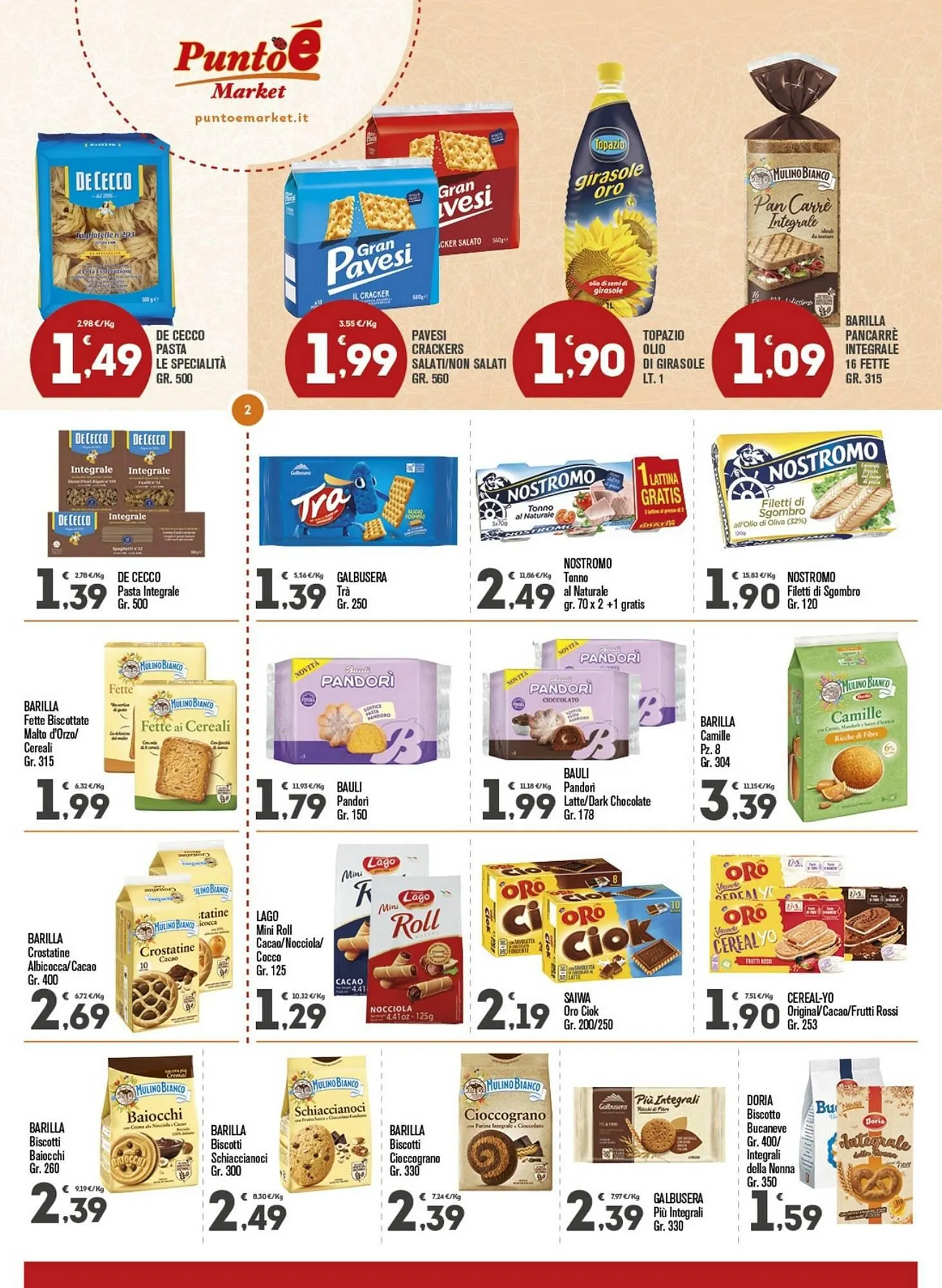 Volantino Punto é market da 12 maggio a 25 maggio di 2025 - Pagina del volantino 2