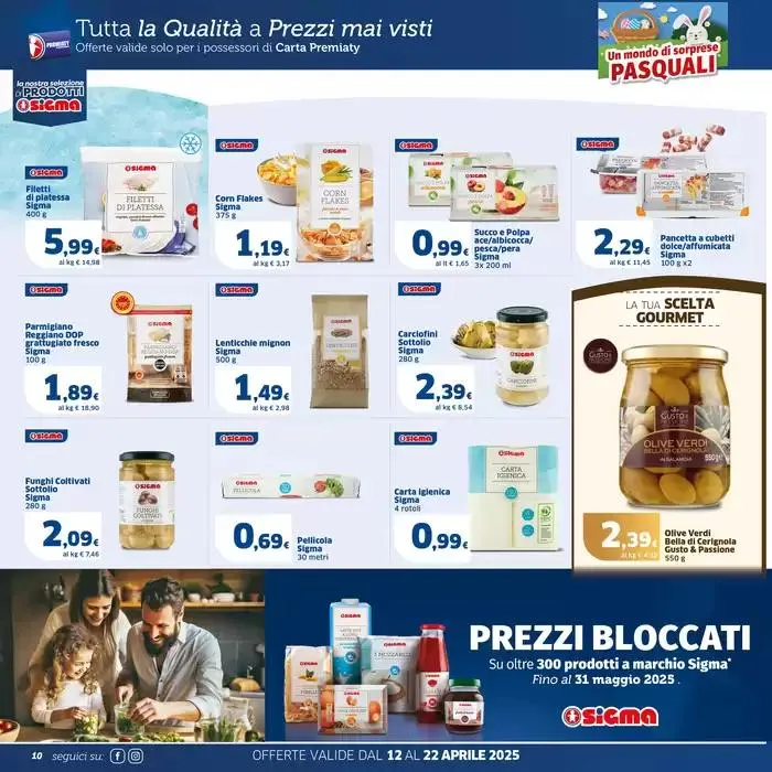 Un mondo di sorprese Pasquali da 15 aprile a 22 aprile di 2025 - Pagina del volantino 10