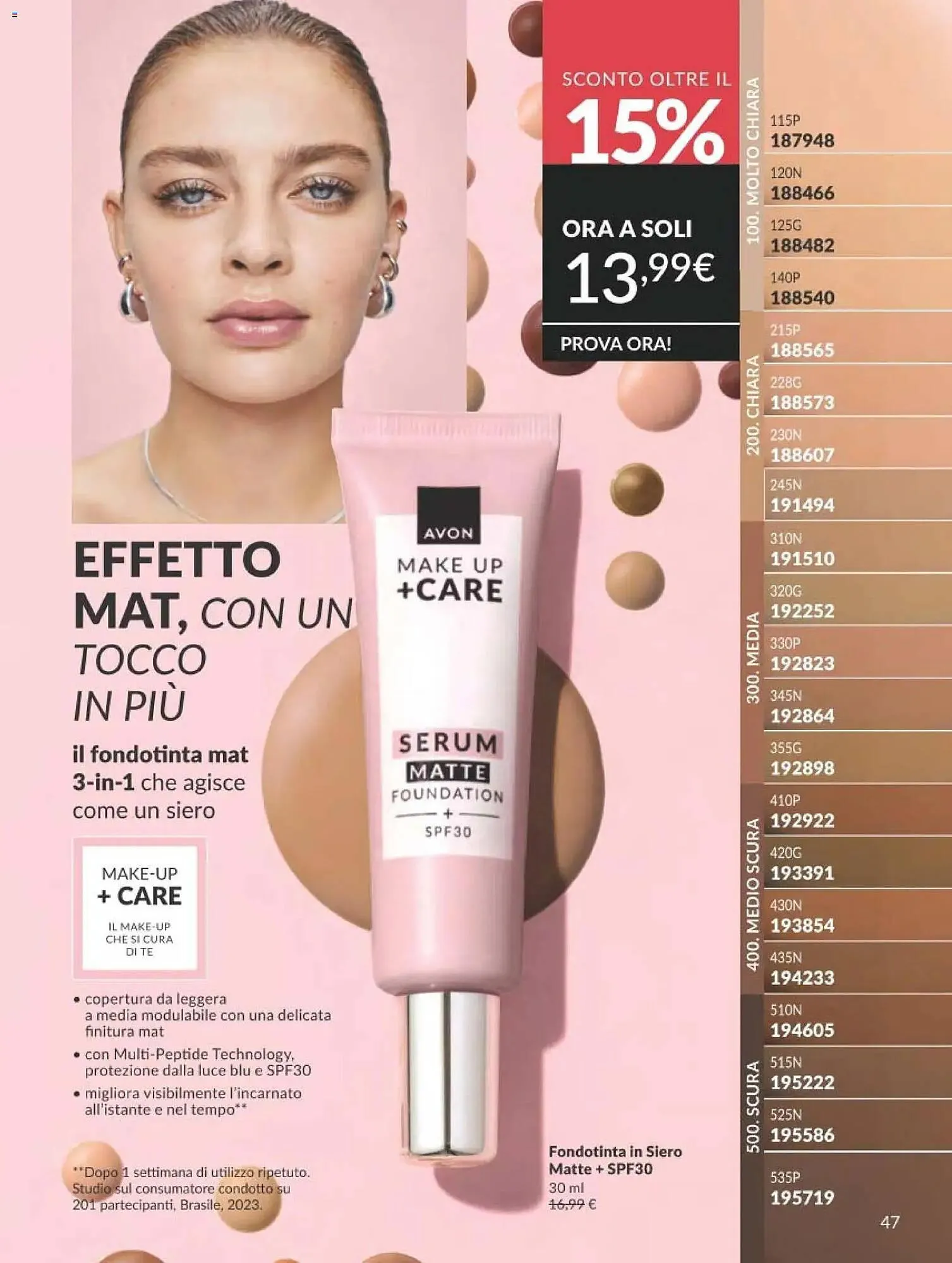 Catalogo Avon da 31 dicembre a 31 gennaio di 2026 - Pagina del volantino 47