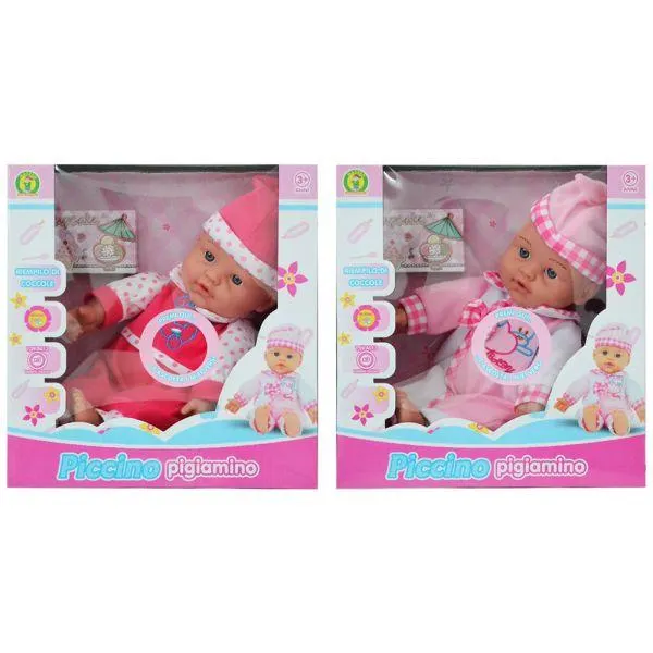 bambolotto piccino pigiamino - mazzeo giocattoli