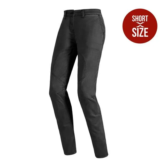 Pantaloni moto da donna Boston Short Nero