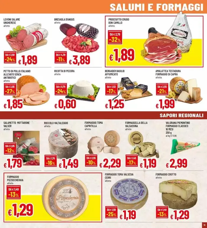 SCONTI FINO AL 50% da 23 gennaio a 5 febbraio di 2025 - Pagina del volantino 13