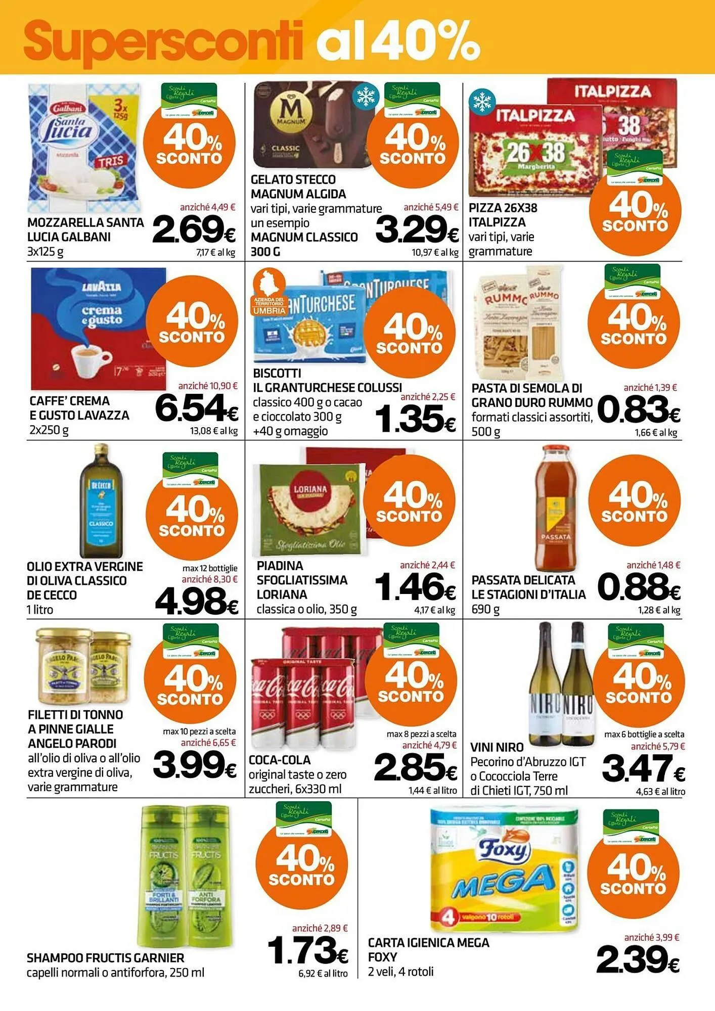 Volantino Superconti da 31 luglio a 12 agosto di 2025 - Pagina del volantino 2