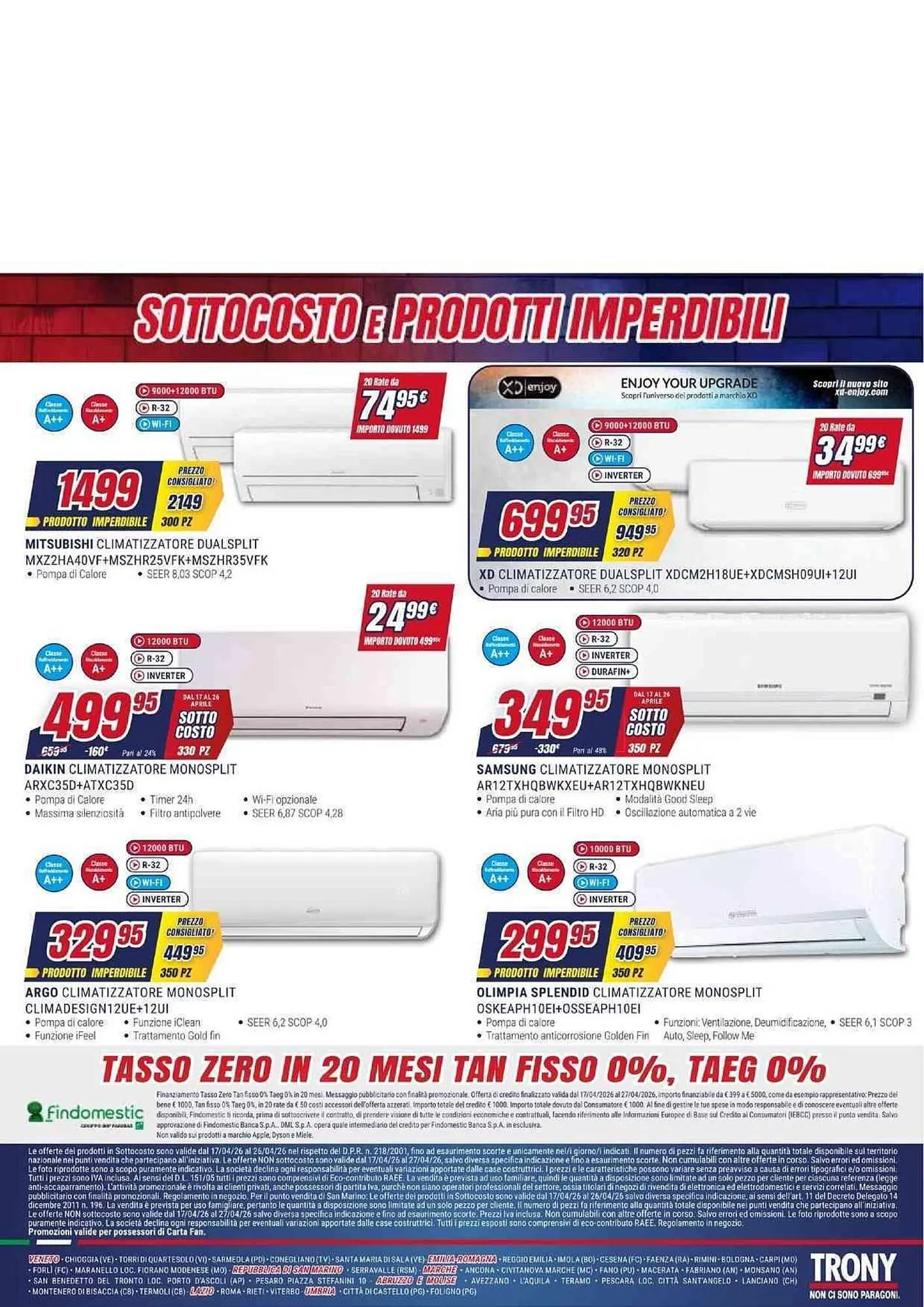Volantino Trony da 17 aprile a 27 aprile di 2026 - Pagina del volantino 50