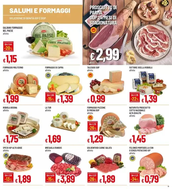 MAXI FORMATI XXL da 28 marzo a 9 aprile di 2025 - Pagina del volantino 11