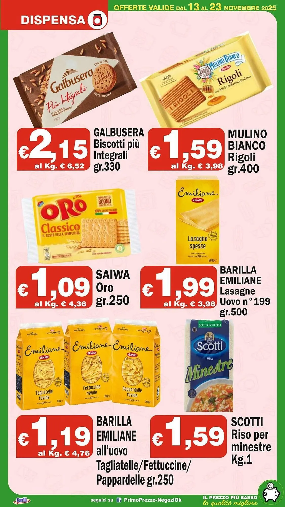 Volantino Primo Prezzo da 13 novembre a 23 novembre di 2025 - Pagina del volantino 7