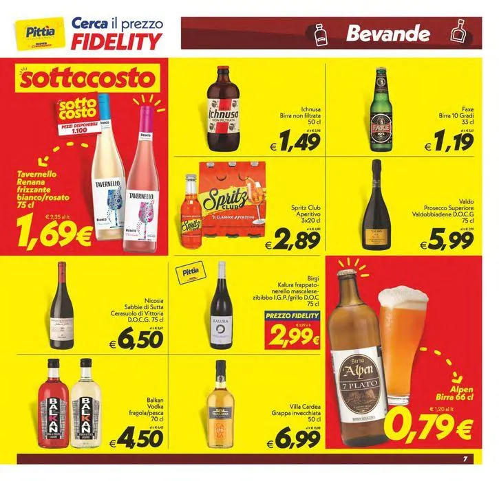 Sottocosto da 25 giugno a 3 luglio di 2024 - Pagina del volantino 7