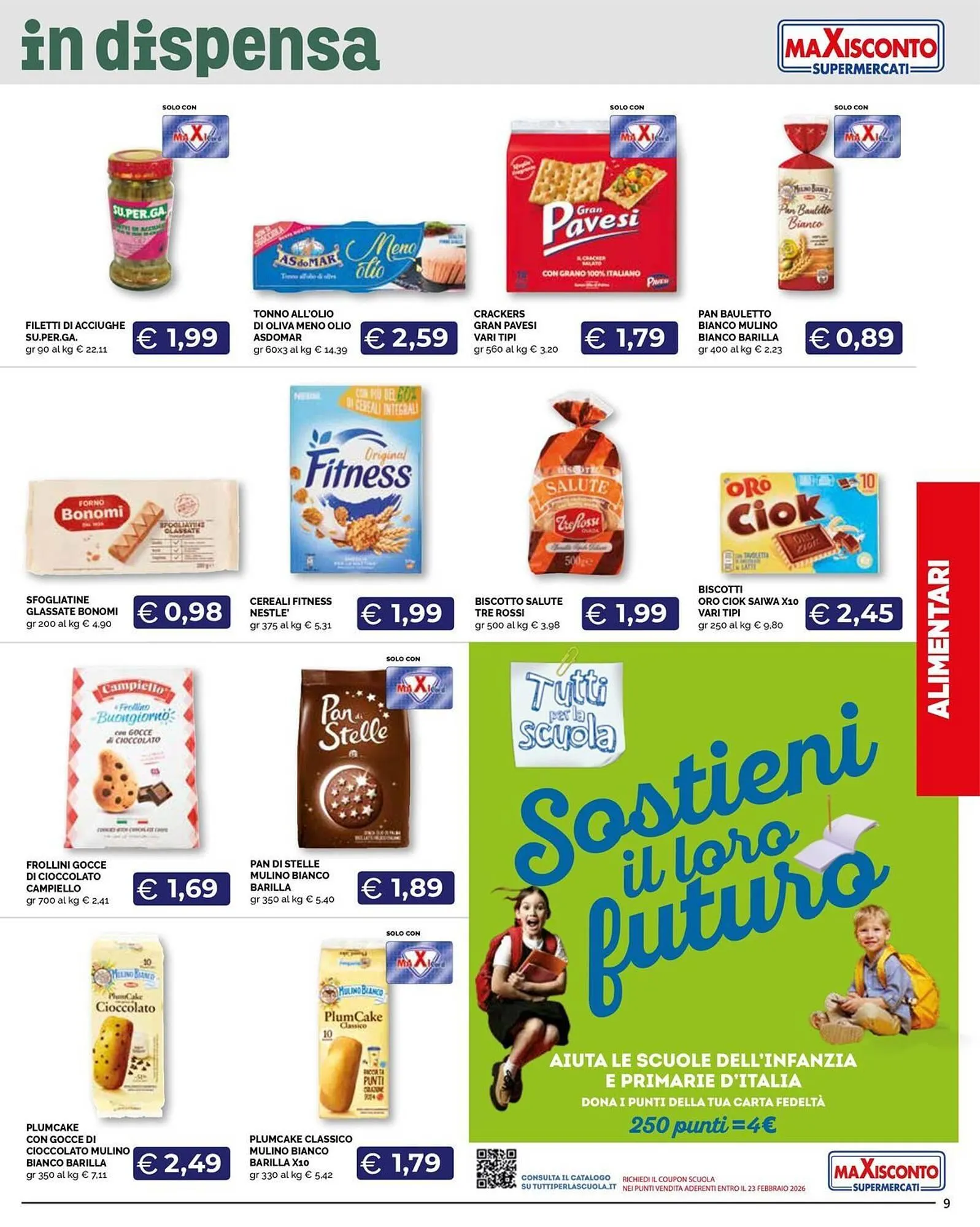 Volantino Maxisconto da 5 maggio a 14 maggio di 2025 - Pagina del volantino 9