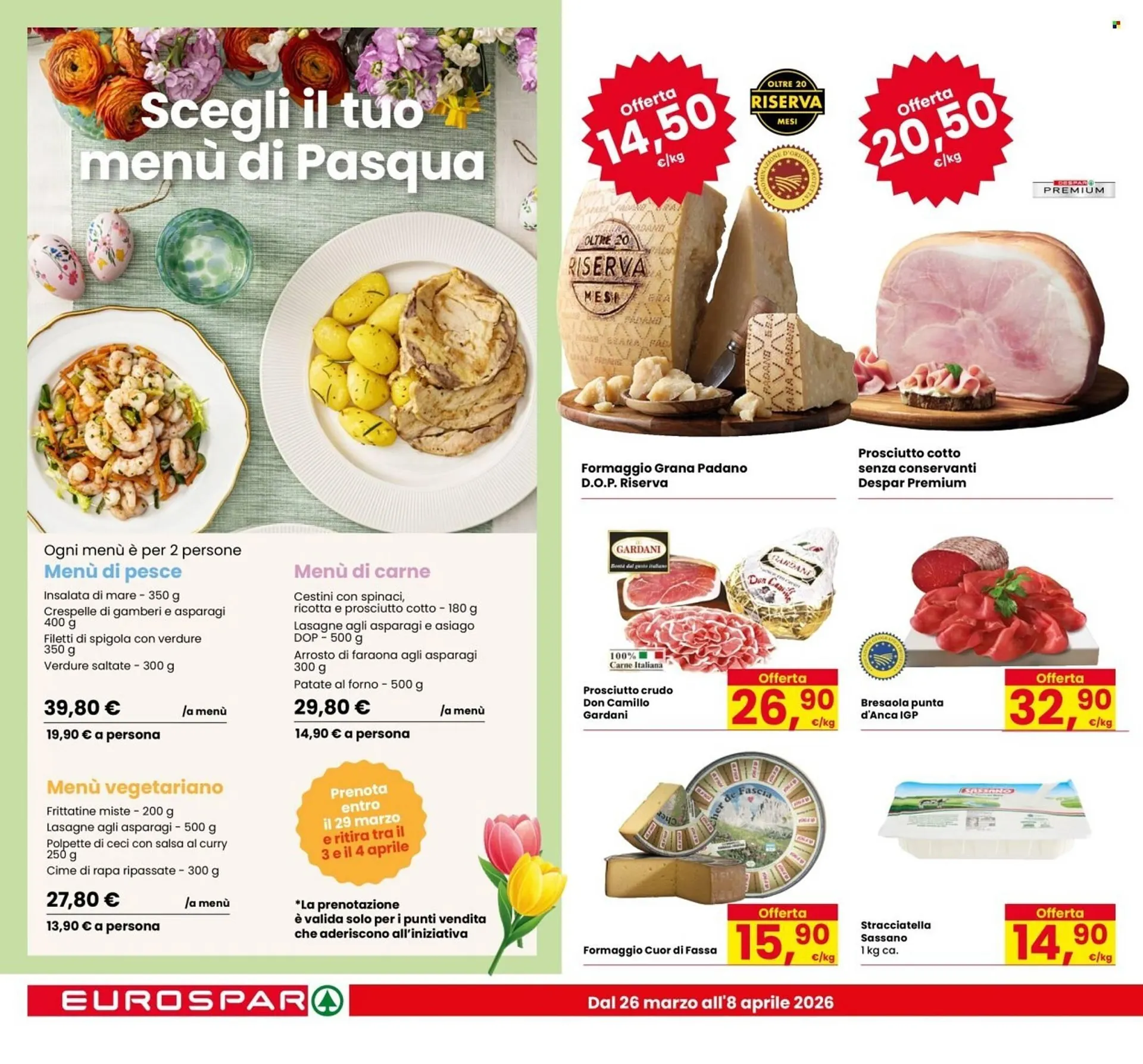Volantino Eurospar da 26 marzo a 8 aprile di 2026 - Pagina del volantino 4