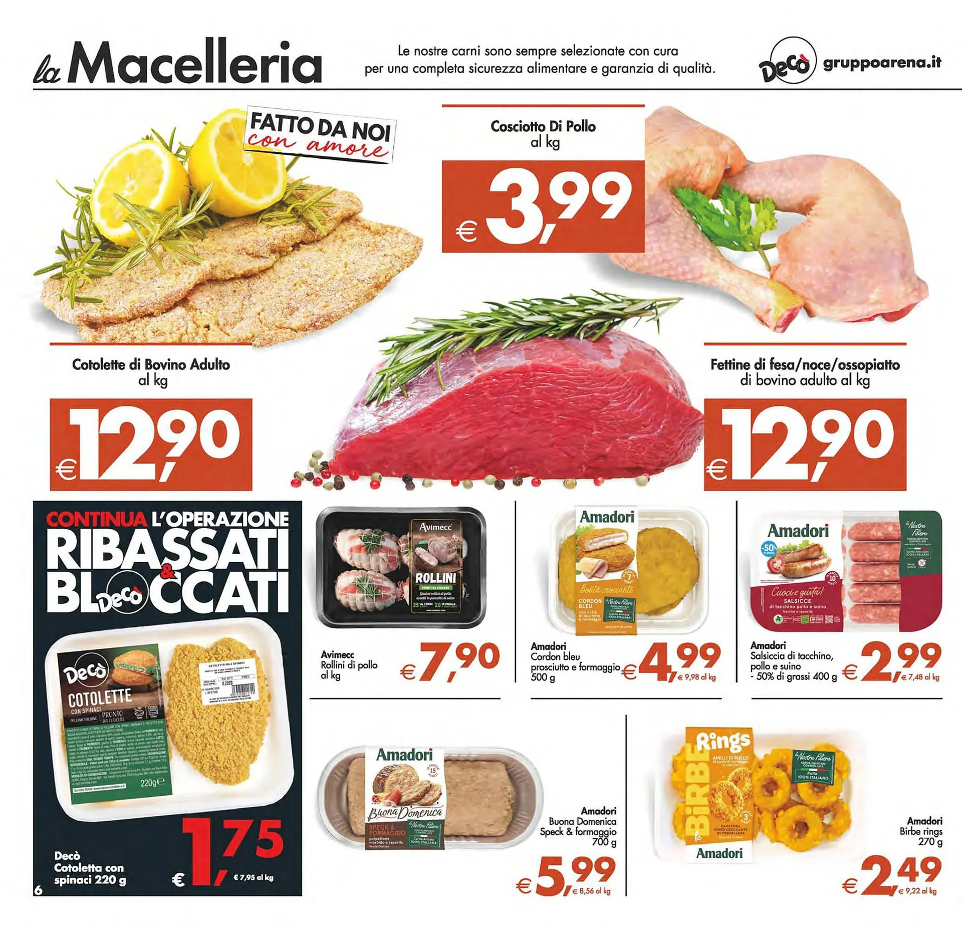 Volantino Deco Supermercati da 8 marzo a 21 marzo di 2024 - Pagina del volantino 6