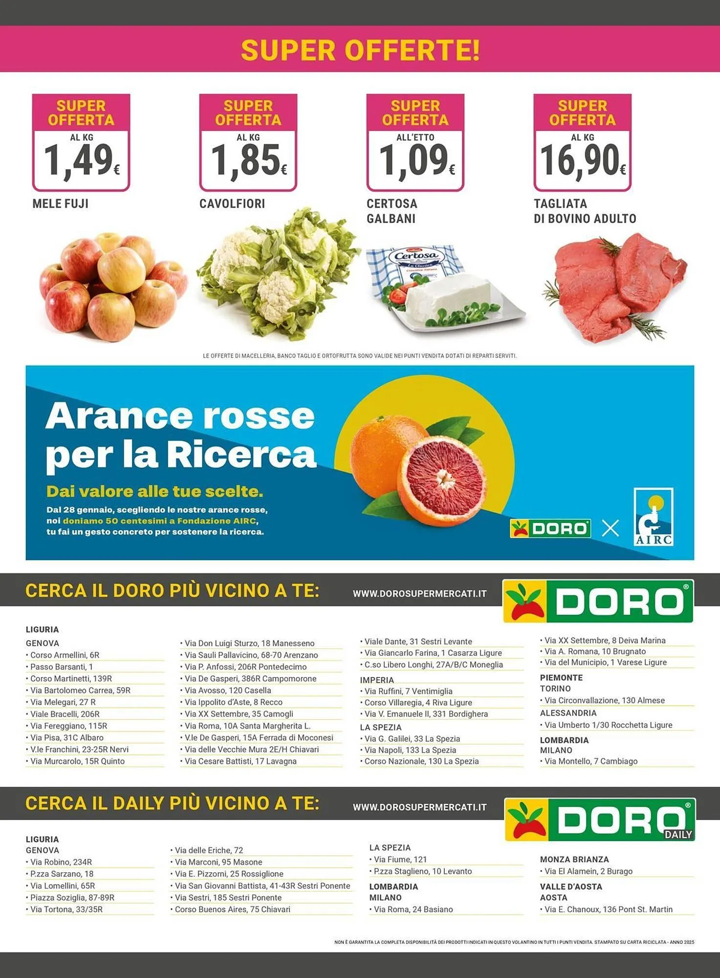 Volantino Doro Daily da 28 gennaio a 2 febbraio di 2025 - Pagina del volantino 4