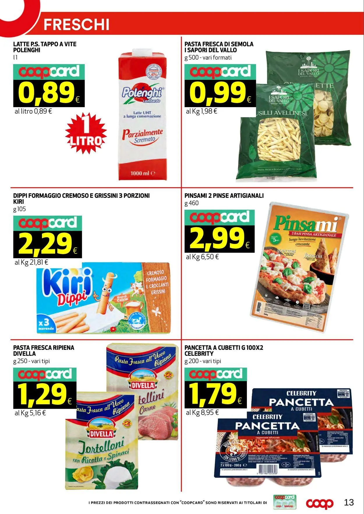 Coop Volantino attuale da 1 settembre a 10 settembre di 2025 - Pagina del volantino 13