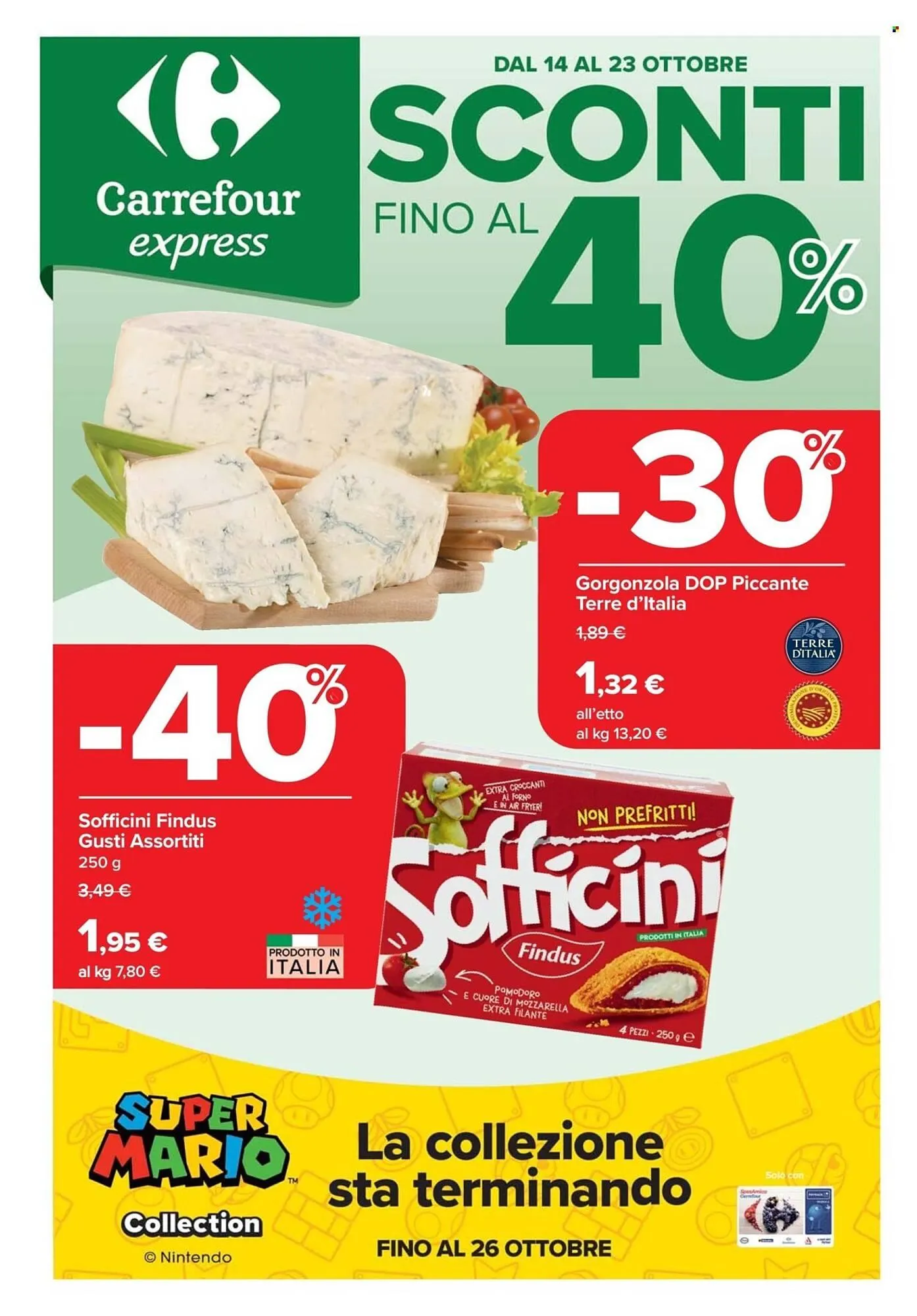 Volantino Carrefour Express da 14 ottobre a 23 ottobre di 2025 - Pagina del volantino 1