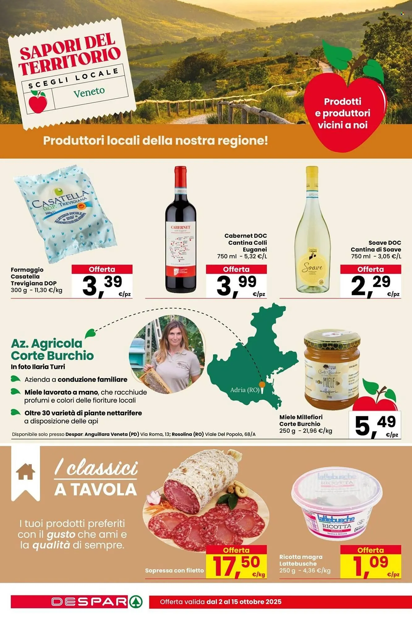 Volantino Despar da 2 ottobre a 11 ottobre di 2025 - Pagina del volantino 12