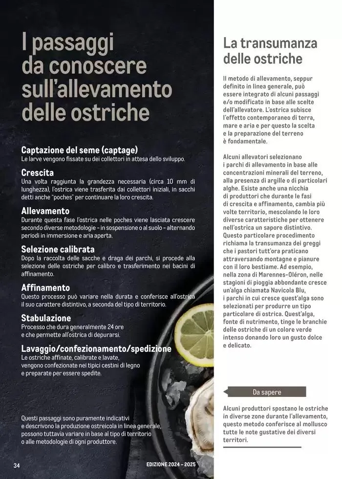 Catalogo Frutti di mare da 2 gennaio a 31 luglio di 2025 - Pagina del volantino 34