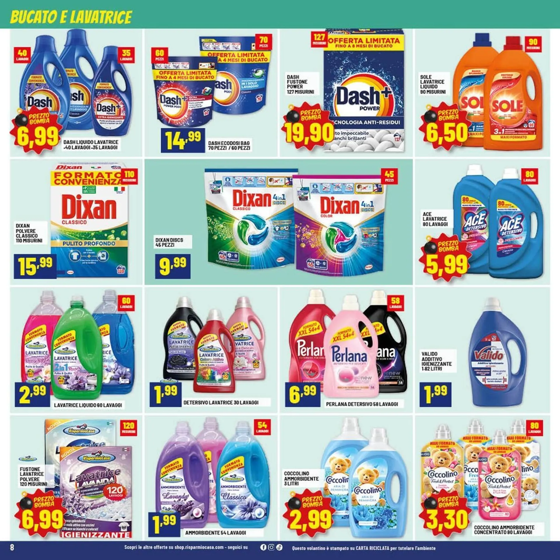 Volantino Risparmio Casa da 19 febbraio a 8 marzo di 2026 - Pagina del volantino 8