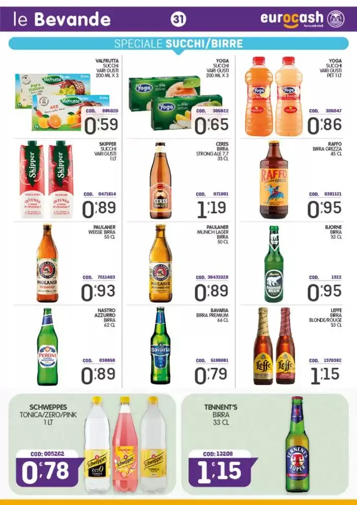 Sottocosto da 20 gennaio a 16 febbraio di 2025 - Pagina del volantino 31