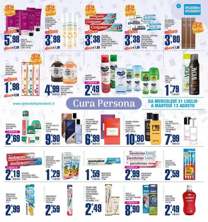 3x2 da 31 luglio a 13 agosto di 2024 - Pagina del volantino 4