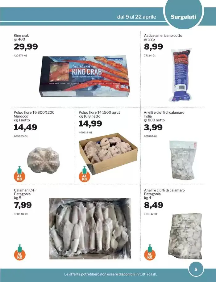 Promozioni da 9 aprile a 22 aprile di 2025 - Pagina del volantino 5