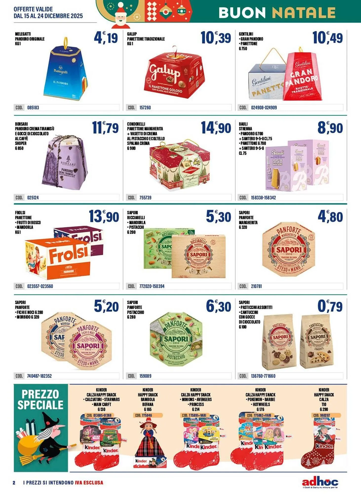 Volantino Adhoc da 15 dicembre a 24 dicembre di 2025 - Pagina del volantino 2