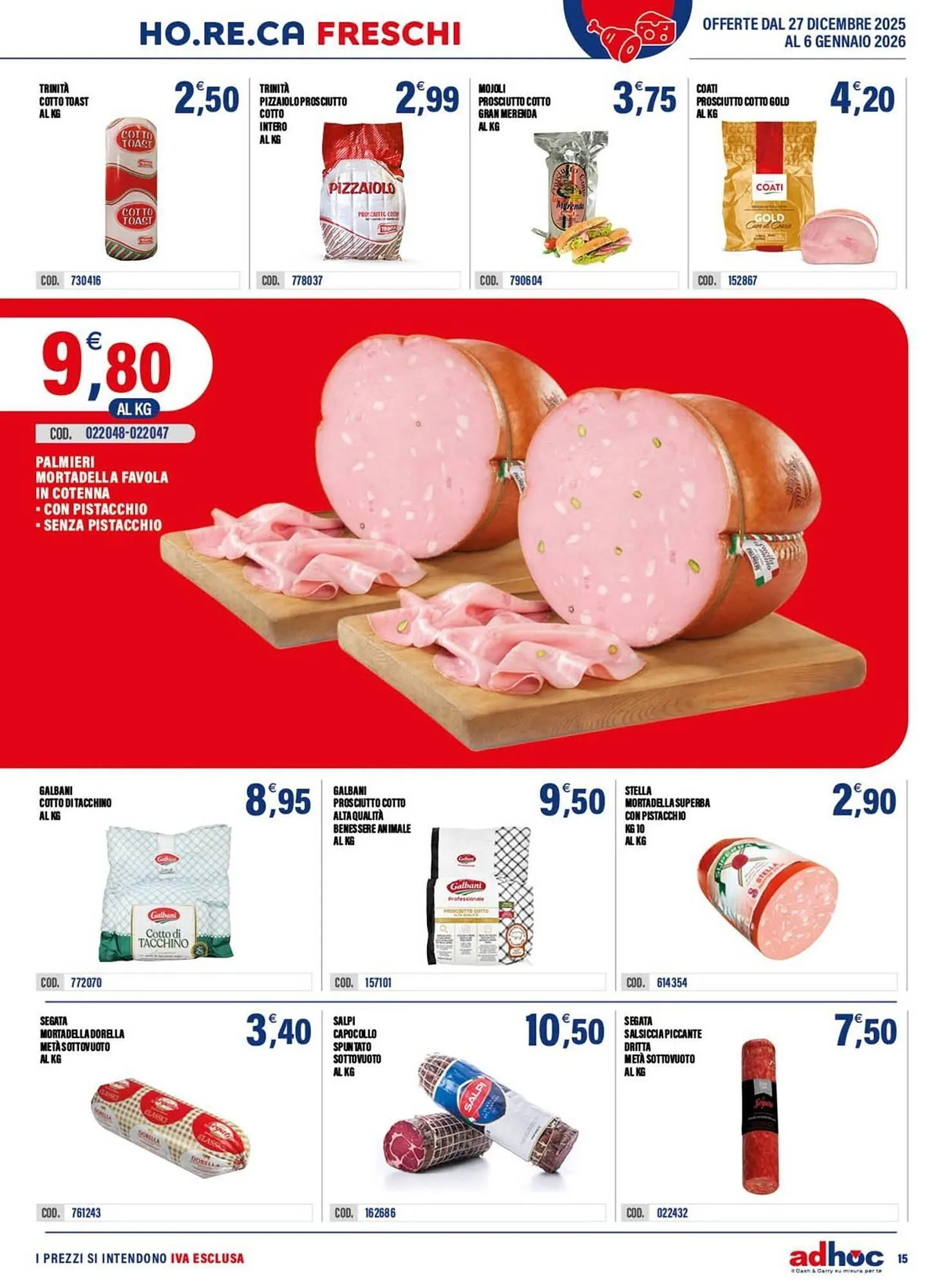 Volantino Adhoc da 29 dicembre a 6 gennaio di 2026 - Pagina del volantino 15