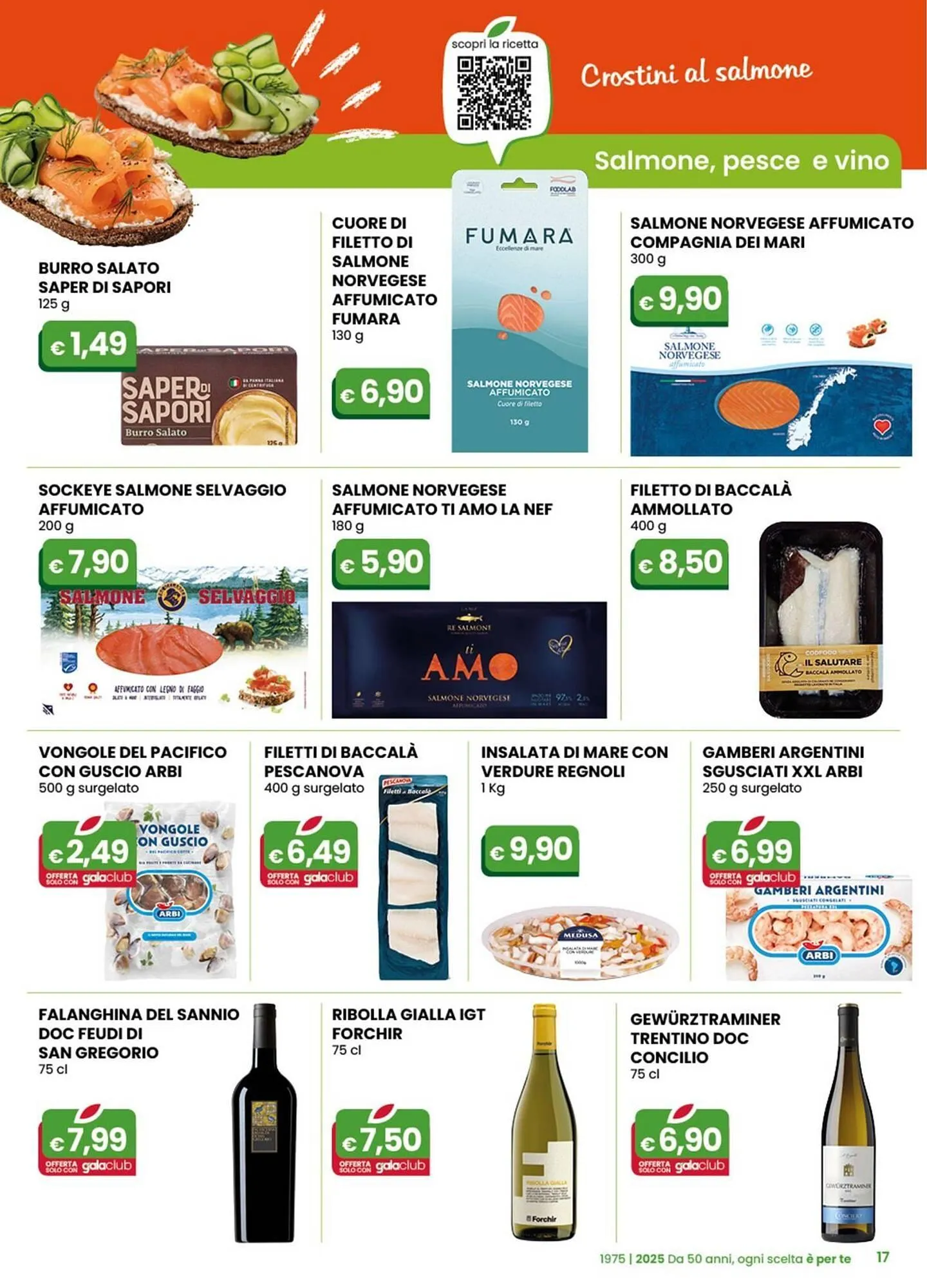 Volantino Gala Supermercati da 17 dicembre a 31 dicembre di 2025 - Pagina del volantino 17