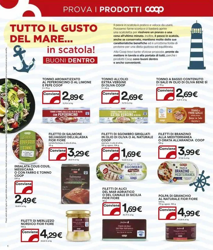 Sconti fino al 50% da 25 luglio a 7 agosto di 2024 - Pagina del volantino 6