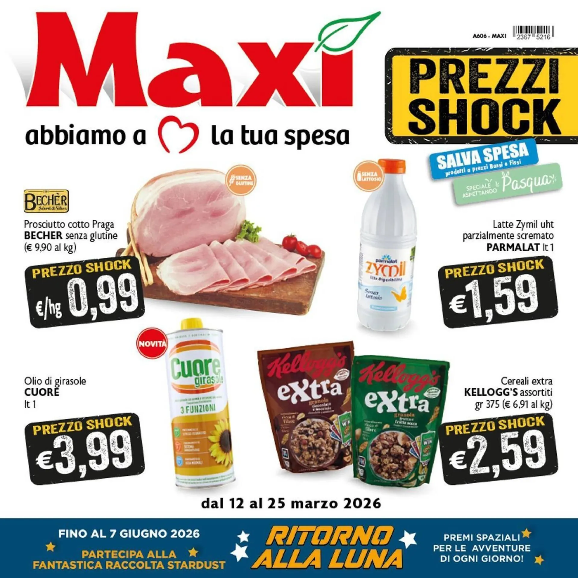 Volantino Maxi Supermercati da 12 marzo a 25 marzo di 2026 - Pagina del volantino 1
