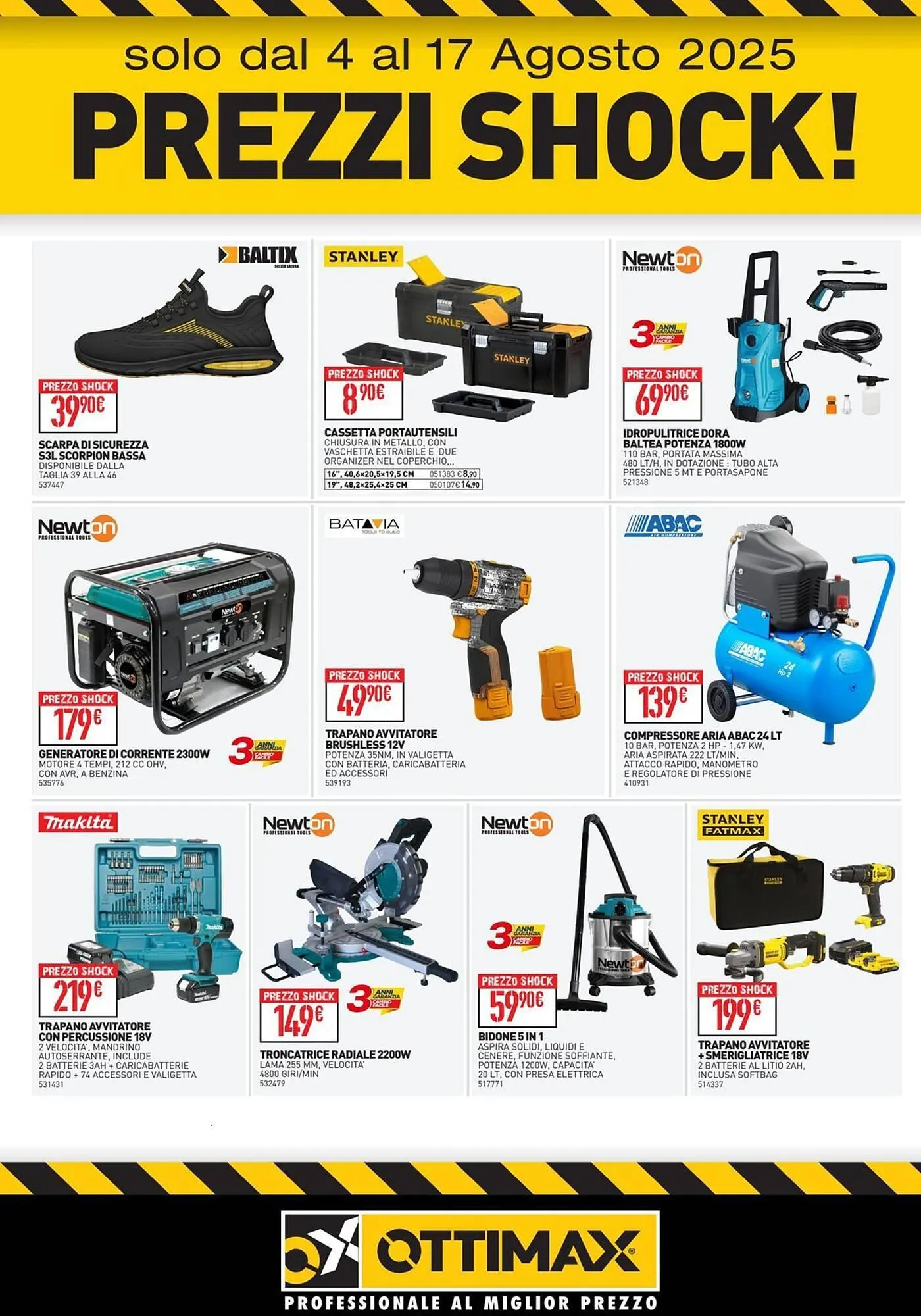 Volantino Ottimax da 4 agosto a 17 agosto di 2025 - Pagina del volantino 4